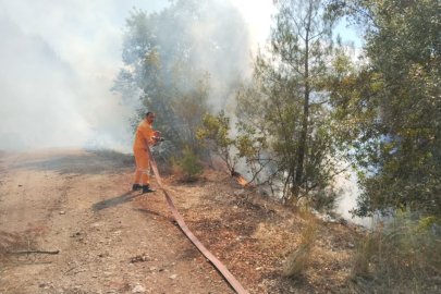 Keles'te orman yangını: Ekipler havadan ve karadan alarmda