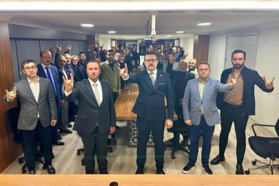 MHP Mudanya Teşkilatı'ndan İl Başkanı Özcanbaz'a ziyaret