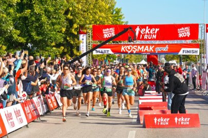 Bursa'da 13. Eker I Run heyecanı: 5 bin koşucu yarıştı