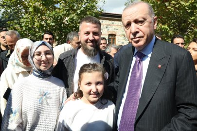Cumhurbaşkanı Erdoğan, AileFest alanını ziyaret etti