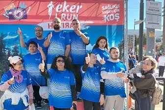 Eker I RUN'da anlamlı koşu: OBİSAD'lı çocuklar parkurdaydı