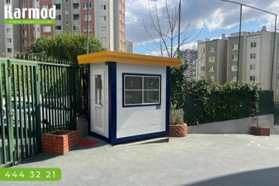 Okullarda yeni güvenlik dönemi: Karmod güvenlik kulübesi