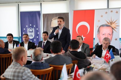 Başkan Vekili Şahin Biba Büyükorhan muhtarlarıyla buluştu