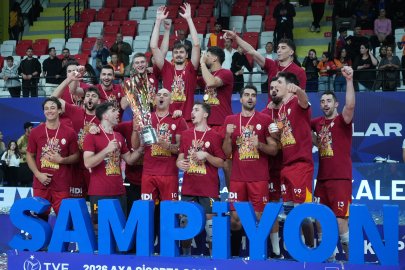 Şampiyonlar Kupası Galatasaray'ın: Ziraat'i 3-1 mağlup etti