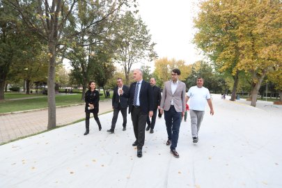 İnegöl'e yeni kaykay parkı: Müjdeyi Başkan Taban verdi!