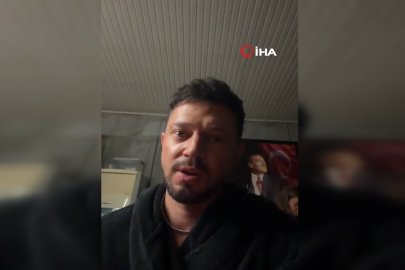 Maslak'ta stüdyoda mahsur kalan Murat Boz yardım istedi