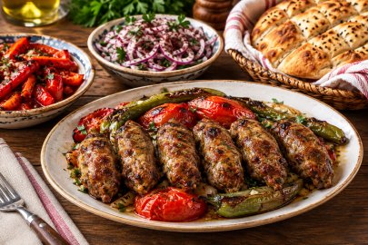 Bugün ne pişirsem? Dumanı üstünde Şeftali Kebabı
