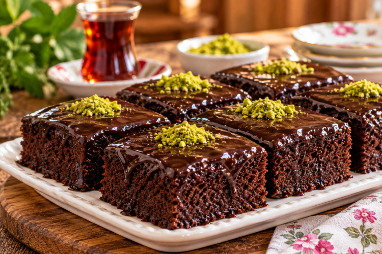 Islak Kek: Çay Saatlerinin Çikolatalı Lezzeti