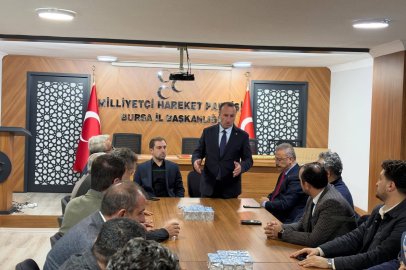 MHP İl Başkanı Özcanbaz sendika temsilcileriyle buluştu