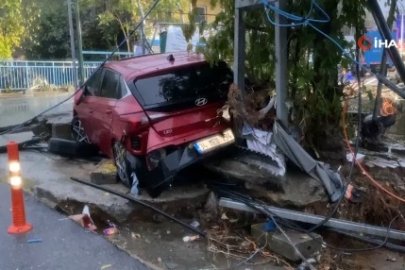Selin vurduğu Ayazağa’da hasar, gün ağarınca ortaya çıktı