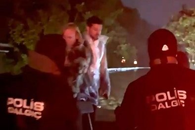 Stüdyoda selde mahsur kalan Murat Boz botla kurtarıldı