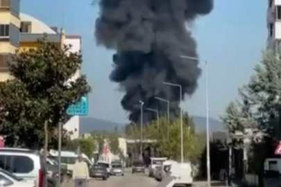Yıldırım'da yangın paniği: Dumanlar göğü kapladı