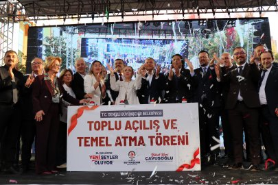 Denizli'ye 16.2 milyarlık yatırım: Özel ve Çavuşoğlu açtı