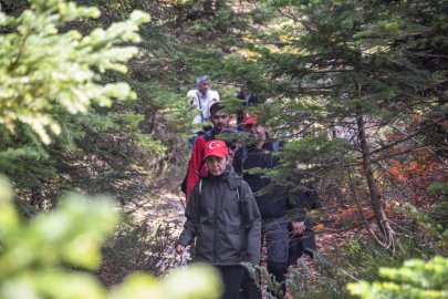 Osmangazi'den Uludağ'da "Cumhuriyetin İzinde" yürüyüşü