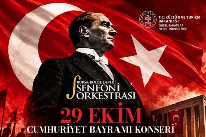 Bursa Senfoni Orkestrası'ndan 29 Ekim Cumhuriyet Konseri
