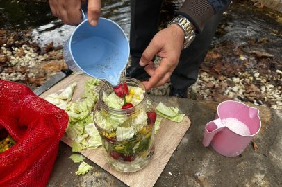 Kaynak suyundan gelen lezzet: Gedelek turşusu yok satıyor!