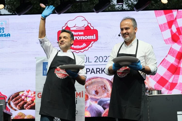 Bursa’da Gastronomi Festivali sona erdi: Tadı damaklarda kaldı!