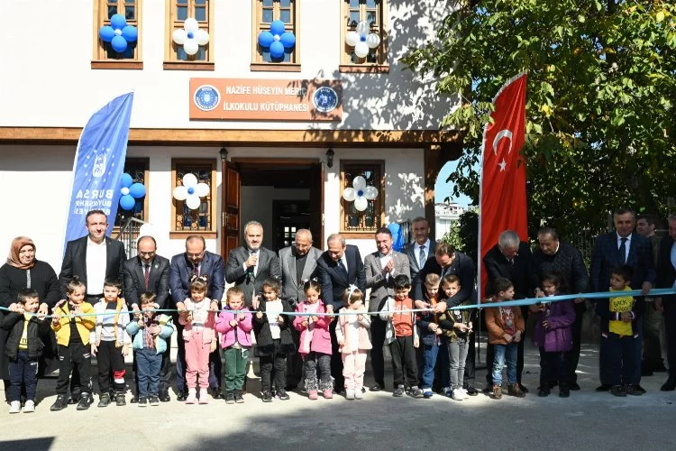 Bursa'da kütüphanesiz okul kalmayacak