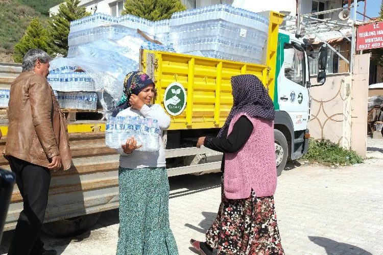 Bursa Büyükşehir'den Hatay'da su seferberliği