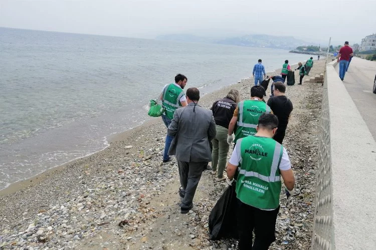 Bursa'da kıyı temizliği: Sahiller temizlendi!