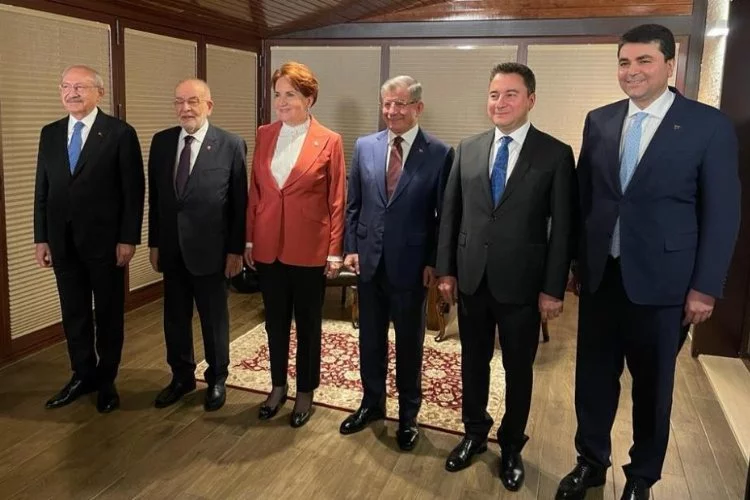 6 parti lideri buluştu
