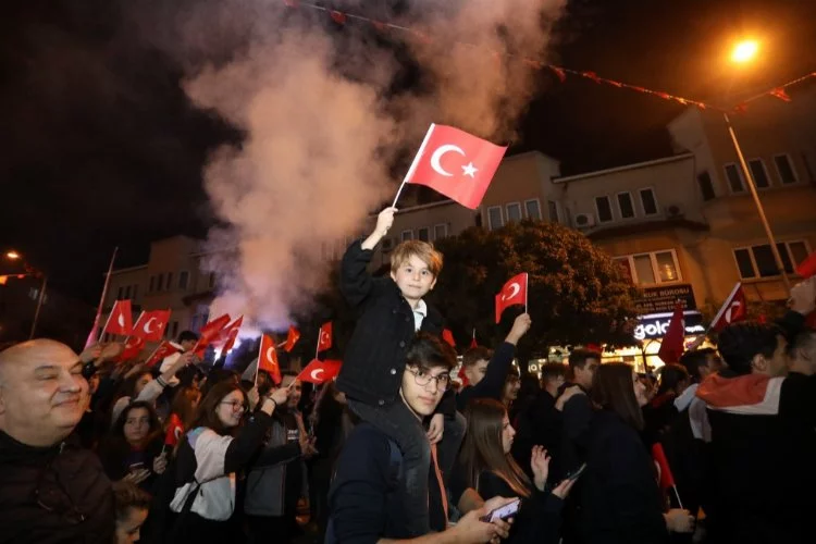 Bursa’da coşku dolu Cumhuriyet Bayramı korteji