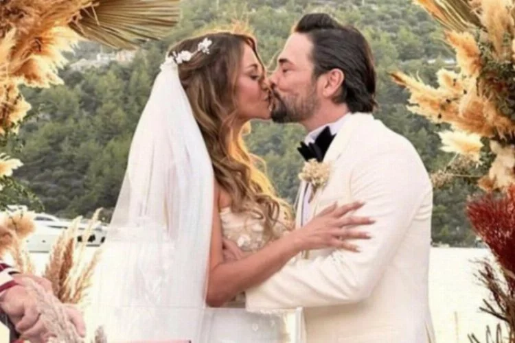 Ahmet Kural ve Çağla Gizem Çelik evlendi