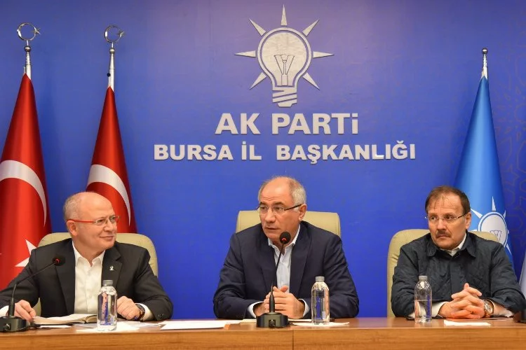 AK Parti Bursa Cumhurbaşkanı Erdoğan’ın ziyaretine hazır