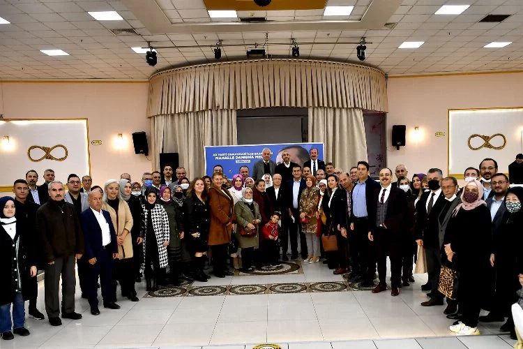 AK Parti Osmangazi'de muhtar buluşması