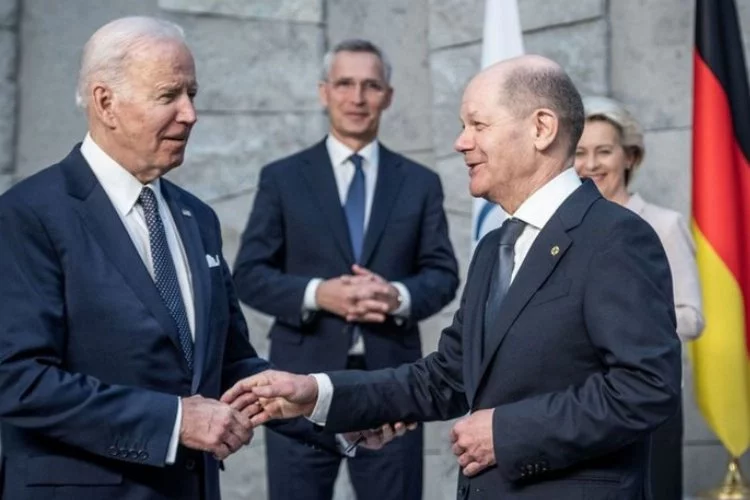 Almanya Başbakanı Scholz ve ABD Başkanı Biden'dan telefon görüşmesi