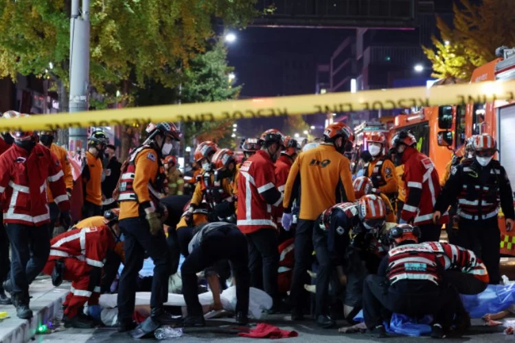 Güney Kore'de Cadılar Bayramı izdihamı: 59 ölü, 150 yaralı