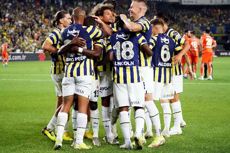 Fenerbahçe'de ilk yarının istatistikleri