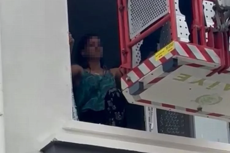 Rezidansta alıkonulan 24 yaşındaki kadın kurtarıldı