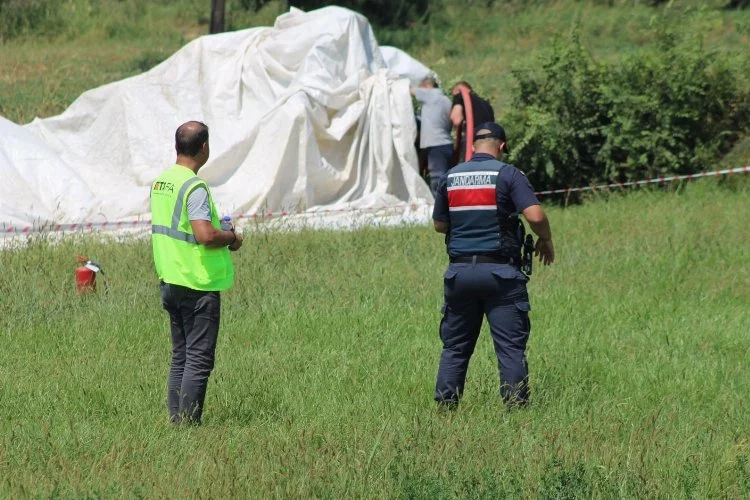 Aydın'da THY’nin eğitim uçağı düştü: 2 yaralı