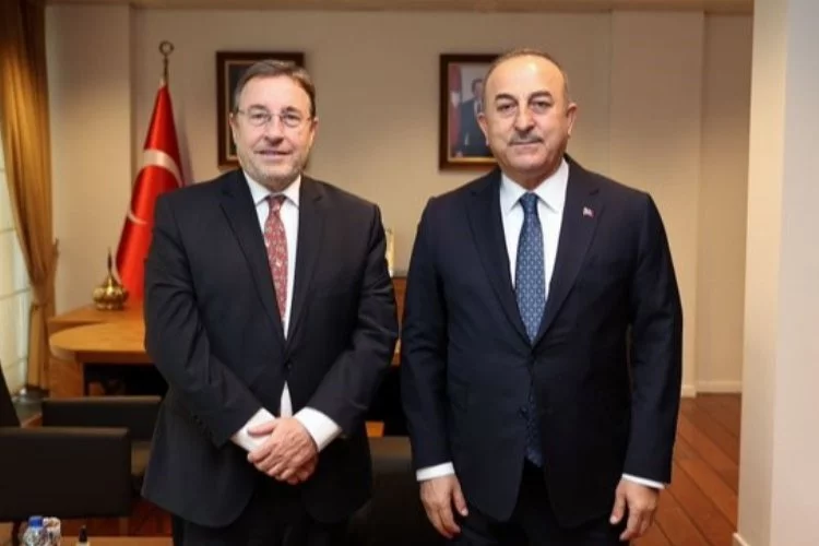 Bakan Çavuşoğlu, Brüksel’de AB ve BM temsilcileri ile görüştü
