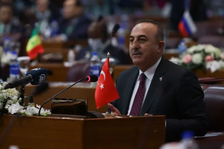 Bakan Çavuşoğlu: "Türkiye insani yardımda en üst sıralarda yer alan ülkelerden biridir"
