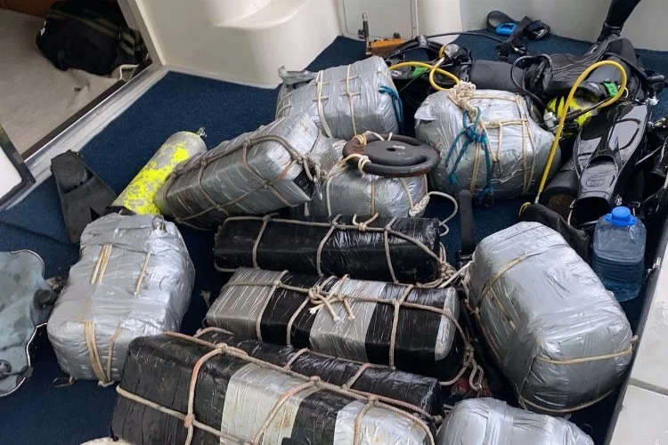 Brezilya’dan Tekirdağ’a gidecek gemide 290 kilo kokain ele geçirildi