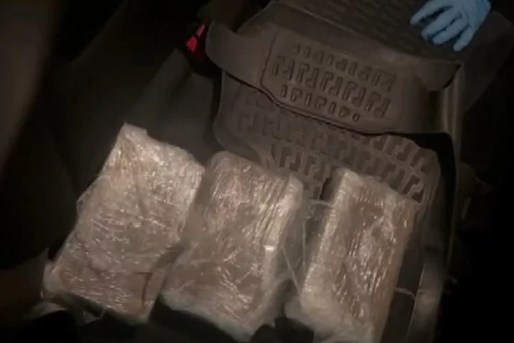 Bursa'da 3,3 kilo kokain ele geçirildi