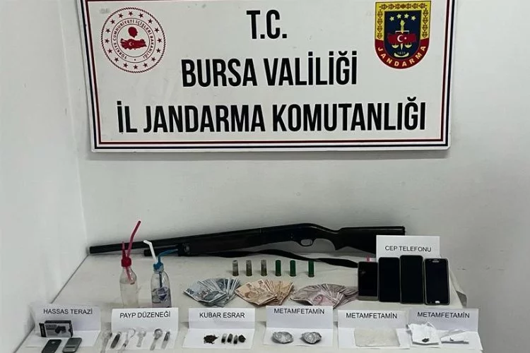 Bursa'da 34 suç kaydı olan uyuşturucu taciri yakalandı