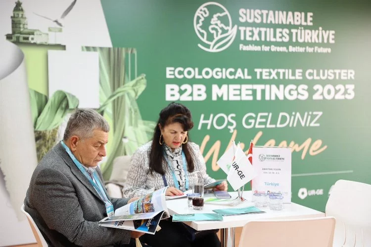 Bursa'da Ekolojik Tekstil Ürünleri yabancı alıcılardan yoğun ilgi gördü