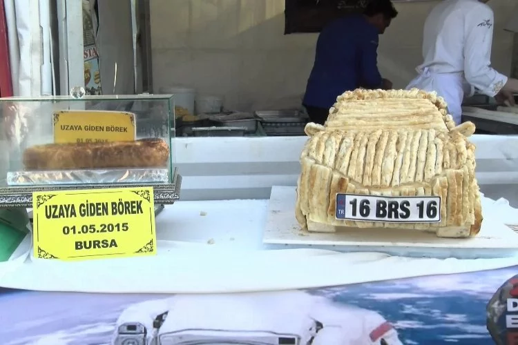 Bursa'da iştah kabartan Togg böreği