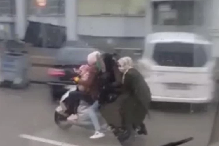 Bursa'da motosikletle ölüme yolculuk!