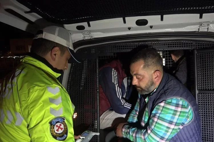 Bursa'da polisin 'dur' ihtarına uymadı: 'Şaka' gibi savunma