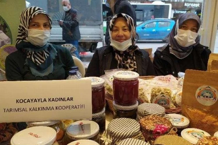 Bursa'da şiddet gören kadınlara 'organik' destek