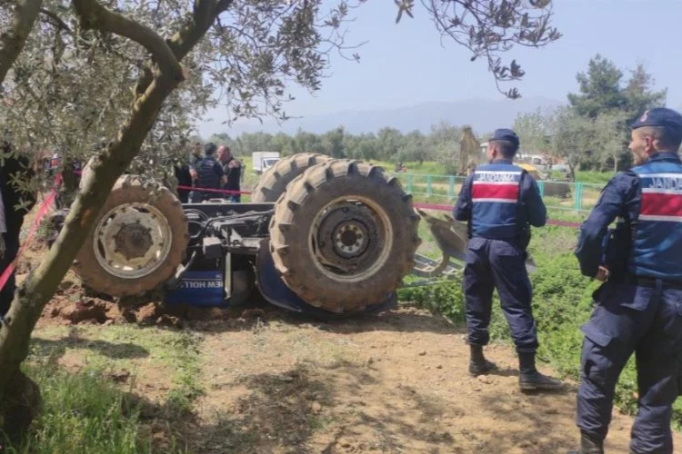 Bursa'da traktör kazası can aldı
