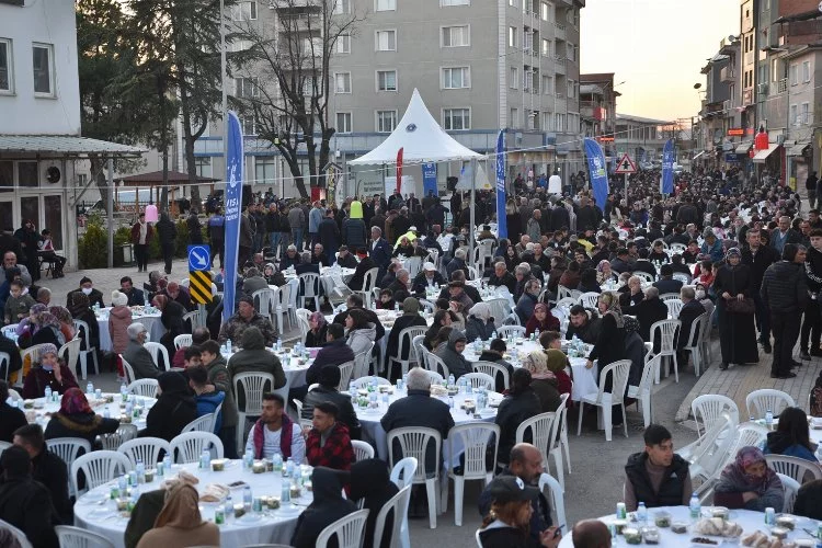 Bursa Orhaneli'de iftar buluşması