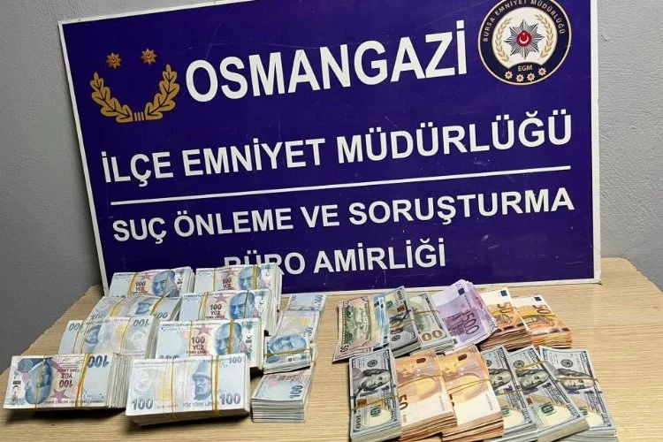 Bursa polisinden 120 bin dolarlık operasyon