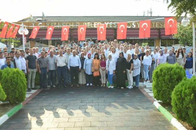 Bursa Yenişehir Belediyesi'nde işçinin yüzü gülüyor