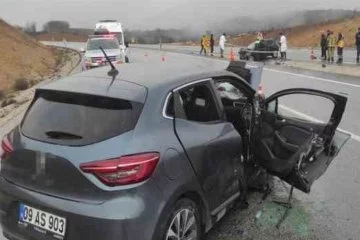 Bursa Yenişehir-Bilecik yolunda kaza: 1 ölü, 3 yaralı