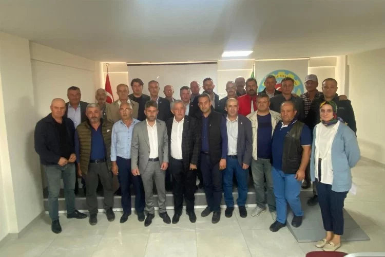 Bursa Yenişehir Ziraat Odası'nda Aktaş yeniden başkan